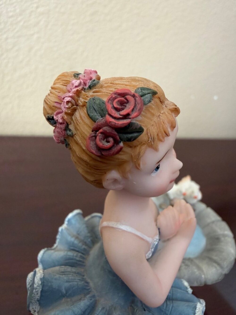 1989 Montefiori Collection Ballerina Cherub & Figurines Lot Resin Set of 3 - Picture 14 of 16